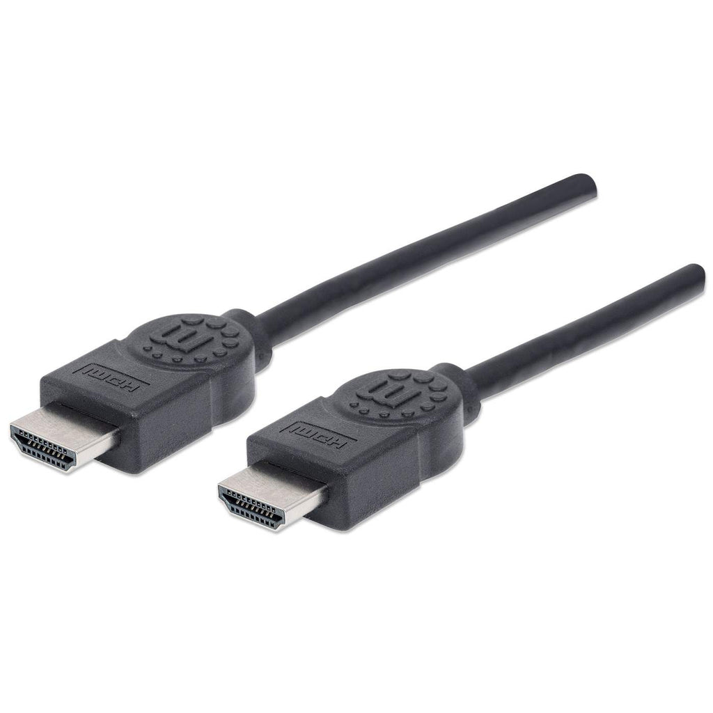 Image of Manhattan HDMI Cable with Ethernet, 4K@30Hz (High Speed), 5m, Male...