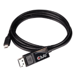 CLUB3D USB Type C Cable naar DP 1.4 8K60Hz M/M 1.8m