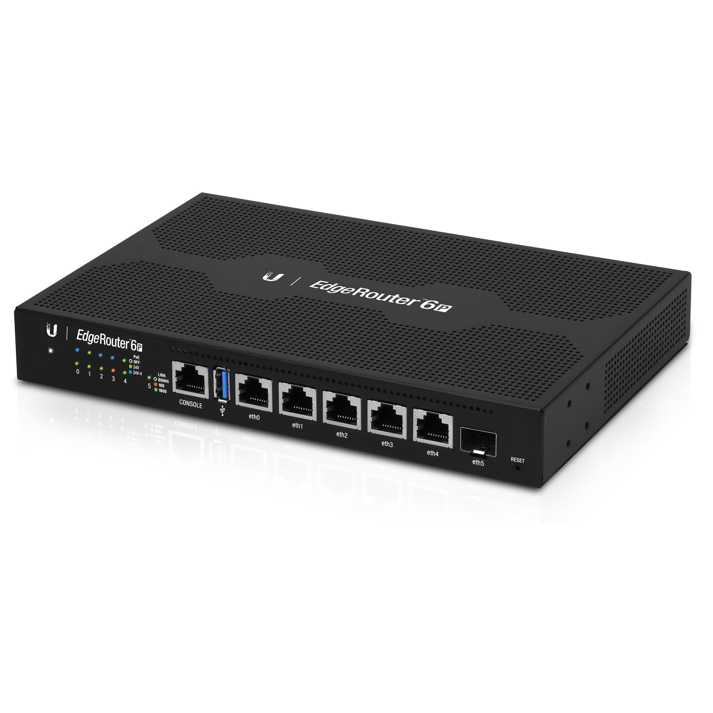 Image of Ubiquiti EdgeRouter 6P wired router Gigabit Ethernet Black