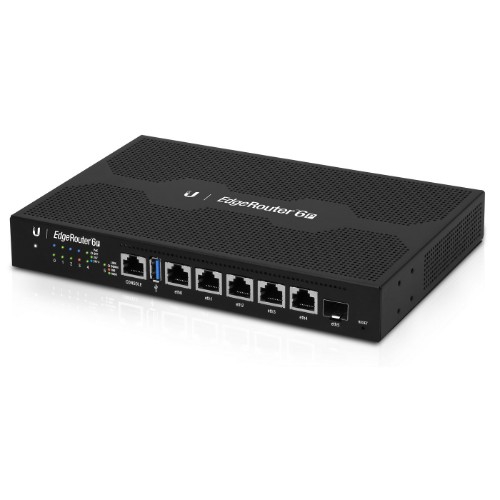Ubiquiti Networks EdgeRouter 6P wired router Gigabit Ethernet Black