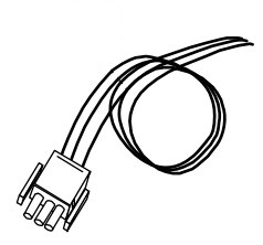 Image of Datamax O'Neil 501139 internal power cable