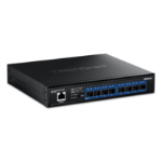 Trendnet TL2-F7080 network switch Managed L2 1U Black
