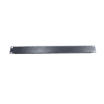 LDR 1U 19' Blanking Panel - Rack Mountable 19' - Black Metal Construction