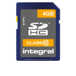 Integral 4GB SDHC MLC FLASH CL10 20 MB/S