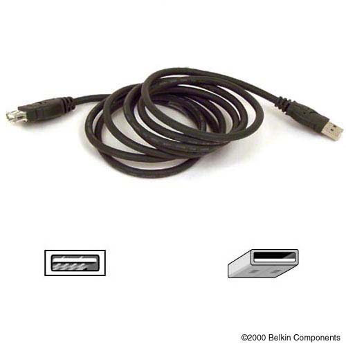 Image of Belkin USB Extension Cable 1.8m USB cable Black