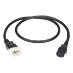 Eaton P004-E04 power cable Black 47.2" (1.2 m) IEC C14 IEC C13