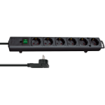 Brennenstuhl 1153300100 power extension 2 m 6 AC outlet(s) Indoor Black