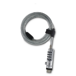 Hama USB cable lock Silver, Transparent 1.8 m