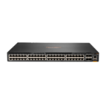 HPE Aruba Networking CX 6300M 48‑port 1GbE and 4‑port SFP56 Managed L3 Gigabit Ethernet (10/100/1000) 1U Grey