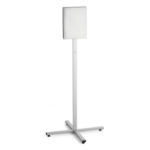 Durable 502057 sign holder/information stand A4 Stainless steel Anthracite, Grey