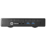 HP EliteDesk 705 G1 Base Model Desktop Mini PC AMD PRO A4 PRO A4-7350B 4 GB DDR3-SDRAM 500 GB HDD Windows 7 Professional Black