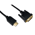 Target 77DVHD-3303 video cable adapter 3 m HDMI Type A (Standard) DVI-D Black