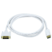 Monoprice DisplayPort/DVI, 1.8288 m 72" (1.83 m) White