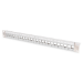 Digitus Modular Patch Panel for Keystone Jack 1U Rack Mount - Unloaded