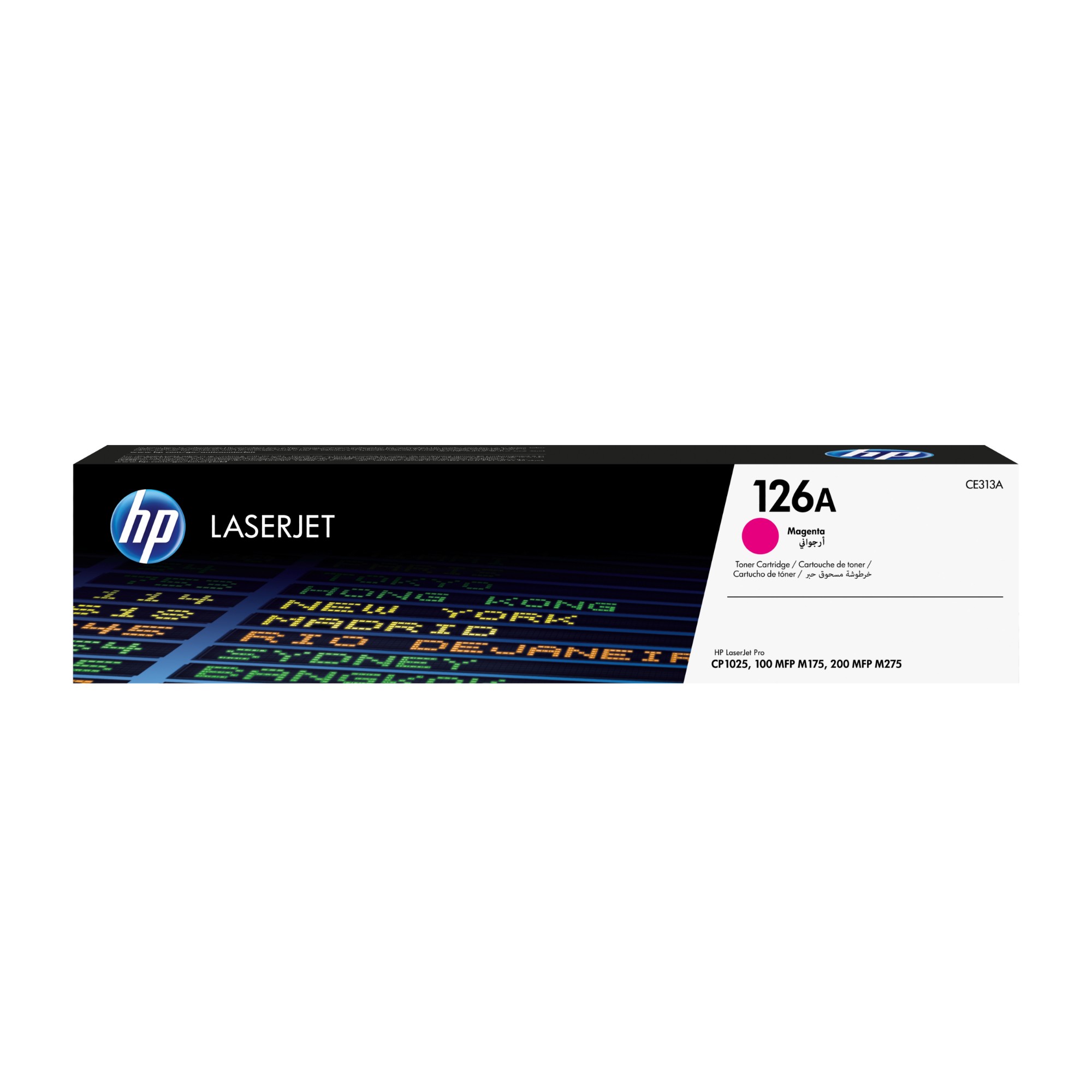 HP CE313A/126A Toner magenta. 1K pages ISO/IEC 19798 for HP LJ Pro CP
