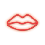 FOREVER FLNEO8 Neon LED Lamp - Lips