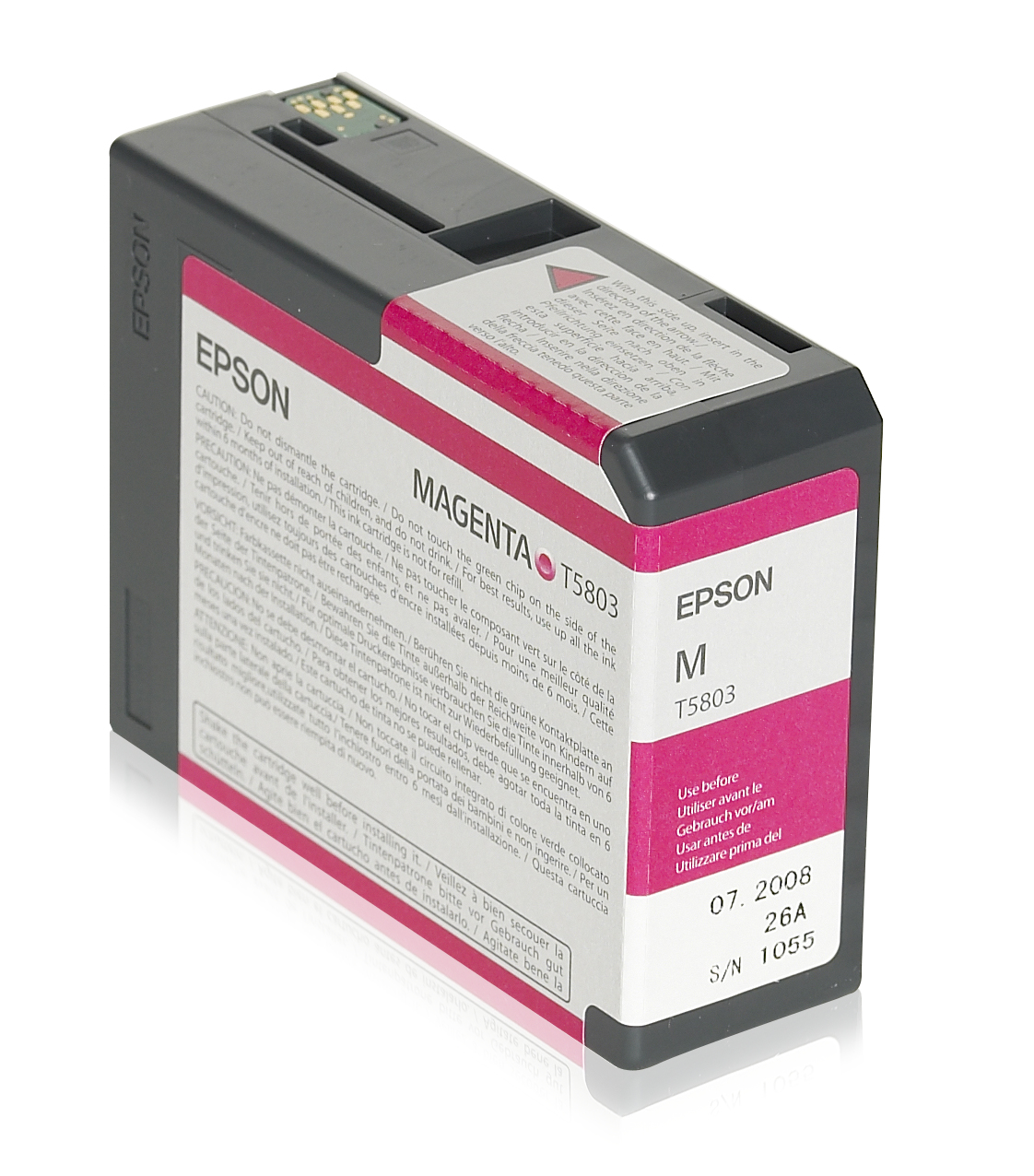 Epson C13T580300/T5803 Ink cartridge magenta 80ml for Epson Stylus Pro 3800