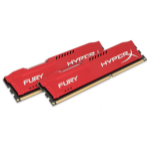 HyperX FURY Red 16GB 1600MHz DDR3 memory module 2 x 8 GB