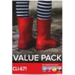 Canon CLI671VP ink cartridge 4 pc(s) Original Black, Cyan, Magenta, Yellow