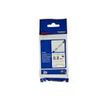 Brother HSE-221 Heat Shrink Tubes black on white 8,8mm x 1,5m for Brother P-Touch TZ 3.5-18mm HSE/24mm HSE/36mm HSE