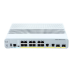 Cisco Catalyst 3560CX-12TC-S Network Switch, 12 Gigabit Ethernet (GbE) Ports, two 1 G SFP and two 1 G Copper Uplinks, Enhanced Limited Lifetime Warranty (WS-C3560CX-12TC-S)
