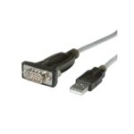 ROLINE 12.02.1163 serial cable Grey 1.8 m USB Type-A DB-9