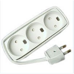 Microconnect GRUELU4H015 power extension 1.5 m 4 AC outlet(s) Indoor White