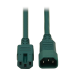 Tripp Lite P018-002-AGN power cable Green 23.6" (0.6 m) C14 coupler C15 coupler