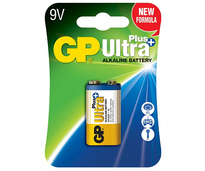 GP Batteries Ultra Plus Alkaline 1604AUP Single-use battery 9V