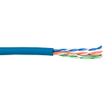 ACT CAT5E U/UTP soepel patch blauw 100 m