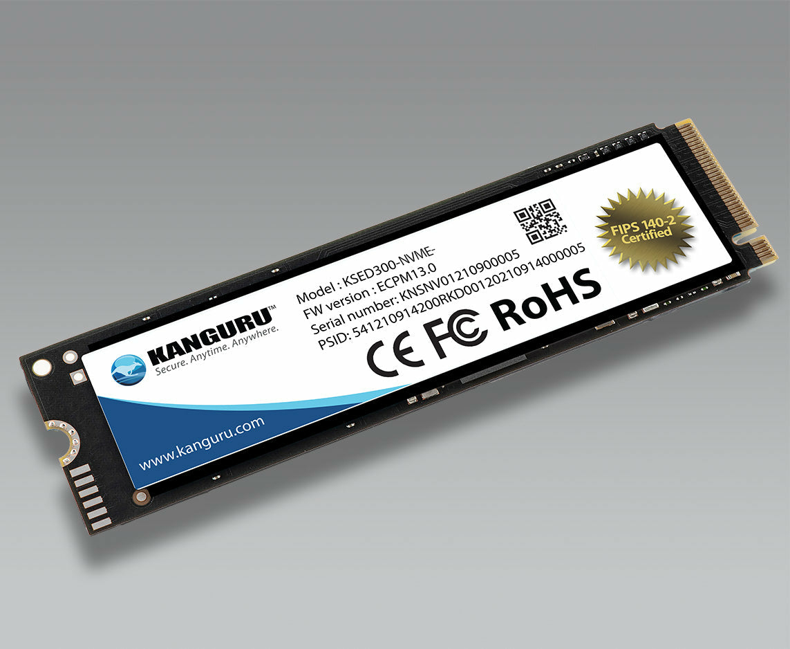iStorage Kanguru DEFENDER SED300 500 GB M.2 PCI Express 3.0 NVMe 3D TLC