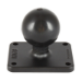 RAM Mounts RAM-202U-225 kit de montaje Negro Aluminio
