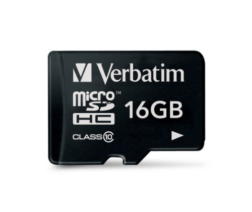 Verbatim Premium memory card 16 GB MicroSDHC Class 10