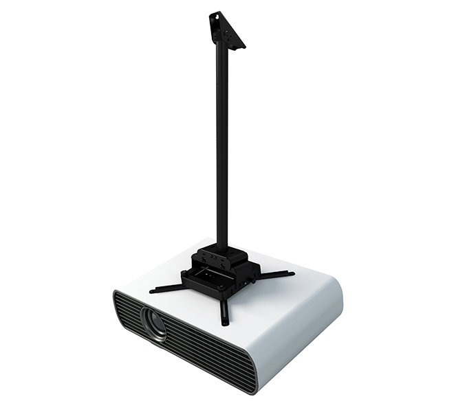 BTech SYSTEM 2 Heavy Duty Projector Ceiling Mount with Micro