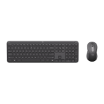 Logitech Signature Slim Combo MK955 for Business | Copilot Edition keyboard Mouse included Office RF Wireless + Bluetooth QWERTY English Graphite