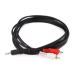 Monoprice 665 audio cable 70.9" (1.8 m) 3.5mm 2 x RCA Black