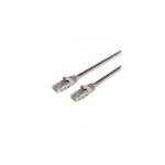 Mercodan UltraFlex Patchkabel KAT6 UTP, 5,0m, Grå, LSZH Halogenfri, AWG26, kobber, FLUKE testet networking cable Grey 5 m Cat6 U/UTP (UTP) Round