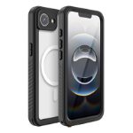 Strike CAS-STKWPA16E mobile phone case 15.5 cm (6.1") Cover Black, Transparent
