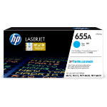 HP CF451A/655A Toner cartridge cyan, 10.5K pages ISO/IEC 19752 for HP LaserJet M 652/681  Chert Nigeria