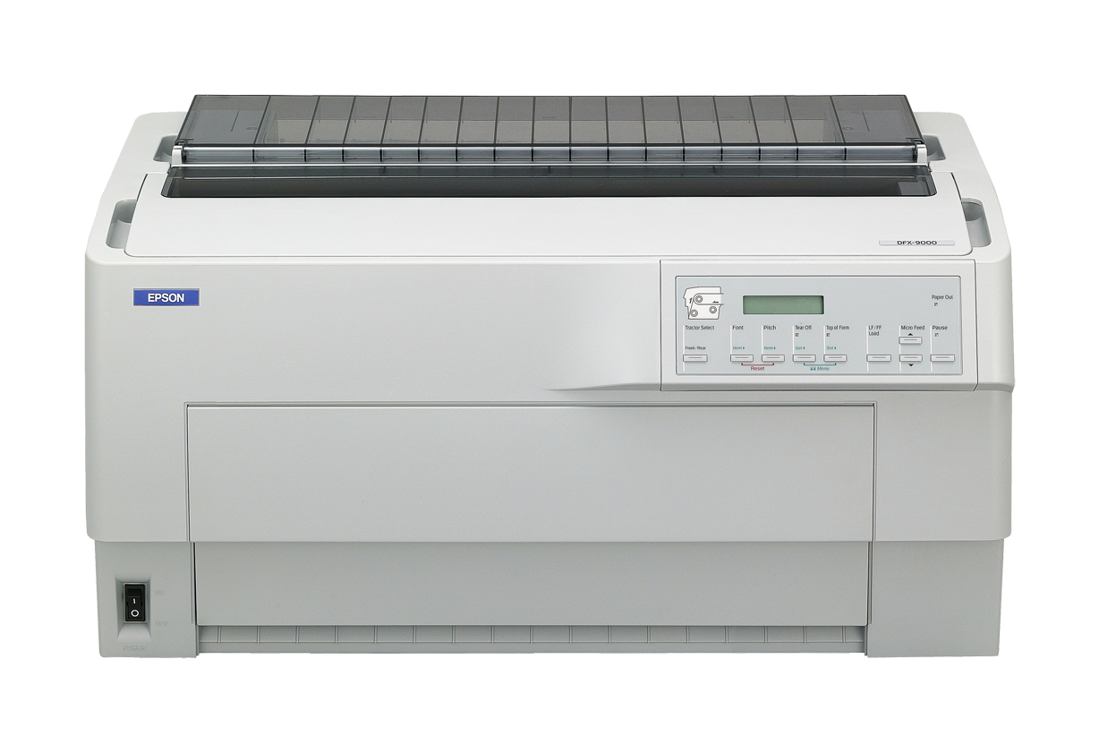 Image of Epson DFX-9000N dot matrix printer 240 x 144 DPI 1550 cps