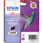 Epson C13T08064011/T0806 Ink cartridge light magenta, 520 pages ISO/IEC 24711 7.4ml for Epson Stylus Photo P 50/PX/PX 730/R 265