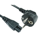 Cables Direct RB-292W power cable Black 2 m CEE7/14 C5 coupler