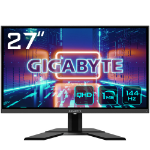 GIGABYTE G27Q 27" QHD Gaming Monitor - 2560 x 1440, 144Hz, 1ms, 350 cd/m², FreeSync Premium, Display HDR400, HDMI 2.0, Displayport 1.2