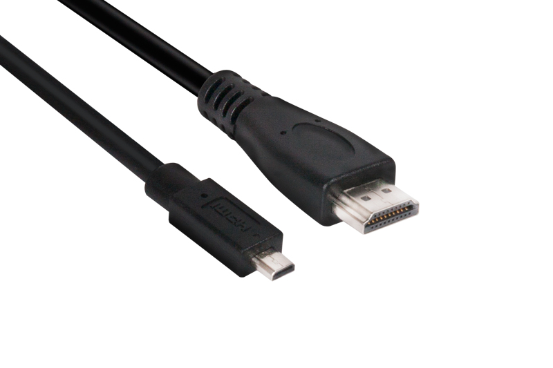 Image of CLUB3D Micro HDMI to HDMI 2.0 4K60Hz Cable 1M / 3.28Ft