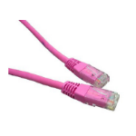 Cables Direct ERT-605P networking cable Pink 5 m Cat6 U/UTP (UTP)