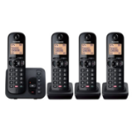 Panasonic KX-TGC264EB telephone DECT telephone Caller ID Black