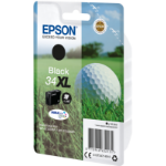 Epson Golf ball Singlepack Black 34XL DURABrite Ultra Ink