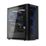 SilentiumPC Armis AR6X TG RGB Full Tower Black, Transparent