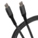 Maplin USB-C to USB-C Cable Braided 60W PD 1m Retail Packaged