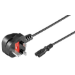 Microconnect PE090730 power cable Black 3 m C7 coupler